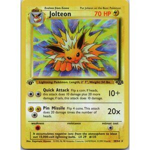 Jolteon Jungle 1st Edition "Reprinted"